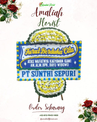 Papan Bunga Duka di Banua Anyar