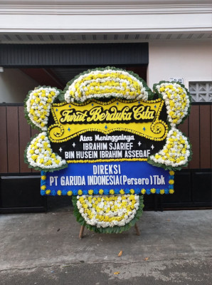 Papan Bunga Duka di Banua Anyar
