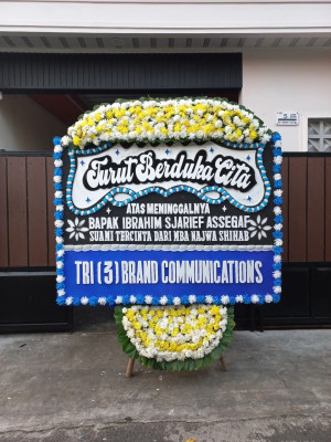 Papan Bunga Duka di Banua Anyar